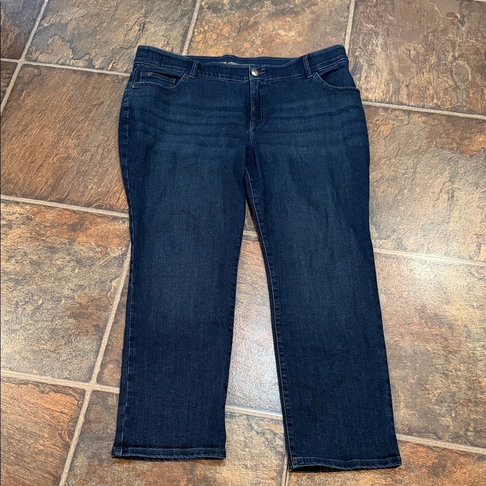 Riders by Lee Dark Indigo Straight Leg Jeans